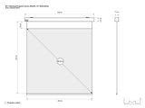 Multibrackets 0847 projektorlærred 2,84 m (112") 1:1