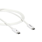 StarTech.com TBLT3MM1MW Thunderbolt kabel 1 m 20 Gbit/sek. Hvid