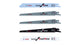 Bosch F016800307 stiksav, rullesav & sabelsavklinge Saber savklinge 5 stk