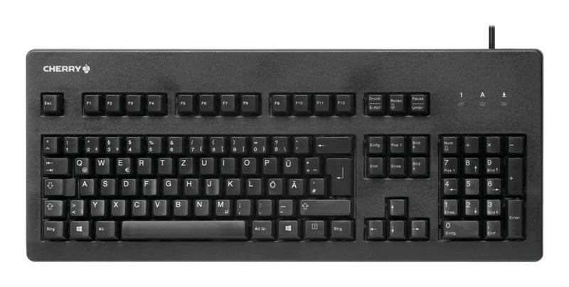 CHERRY G80-3000 tastatur Universel USB QWERTZ Tysk Sort