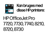 HP 953 Magenta Original Ink Cartridge blækpatron 1 stk Standard udbytte