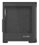 GENESIS Irid 505 ARGB Midi Tower Sort, Transparent