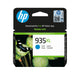HP 935XL High Yield Cyan Original Ink Cartridge blækpatron 1 stk Højt (XL) udbytte Blå