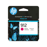HP 912 Magenta Original Ink Cartridge blækpatron 1 stk Standard udbytte