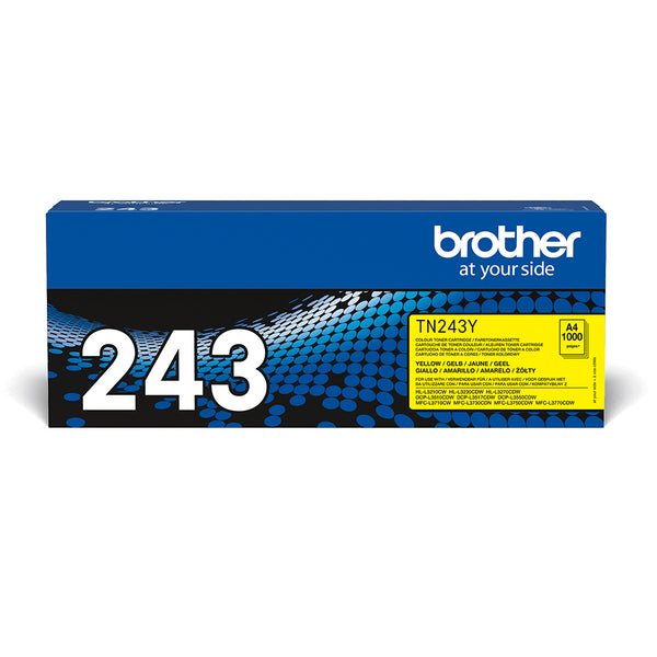 Brother TN-243Y tonerpatron 1 stk Original Gul