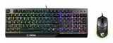 MSI VIGOR GK30 tastatur Mus inkluderet Spil USB QWERTY US engelsk Sort