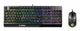 MSI VIGOR GK30 tastatur Mus inkluderet Spil USB QWERTY US engelsk Sort