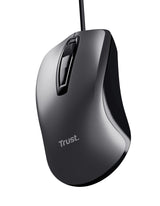 Trust Carve mus Kontor Ambidextrous USB Type-A Optisk 1200 dpi