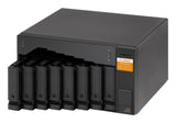 QNAP TL-D800S drevkabinet HDD/SSD kabinet Sort, Grå 2.5/3.5"