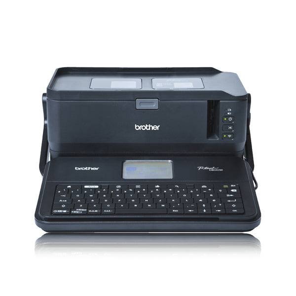 Brother PT-D800W etiketprinter Termisk overførsel 360 x 360 dpi 60 mm/sek. Kabel & trådløs TZe Wi-Fi QWERTY