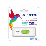 ADATA UV320 USB-nøgle 128 GB USB Type-A 3.2 Gen 1 (3.1 Gen 1) Grøn, Hvid