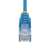 StarTech.com N6PAT50CMBLS netværkskabel Blå 0,5 m Cat6 U/UTP (UTP)