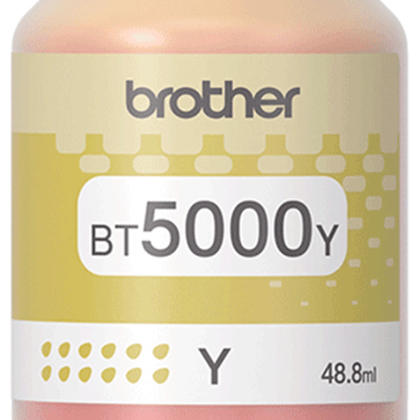 Brother BT5000Y blækpatron Original Ekstra (Super) højt udbytte Gul