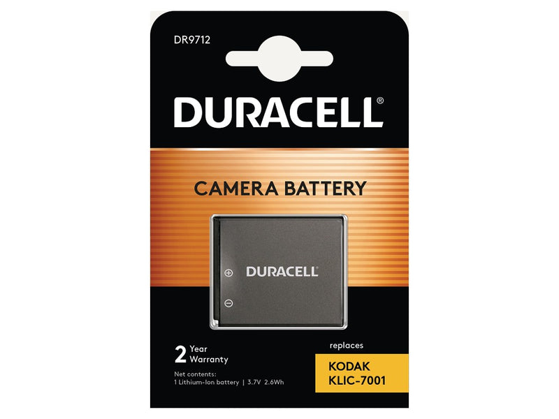 Duracell DR9712 batteri til kamera/videokamera Lithium-Ion (Li-Ion) 700 mAh