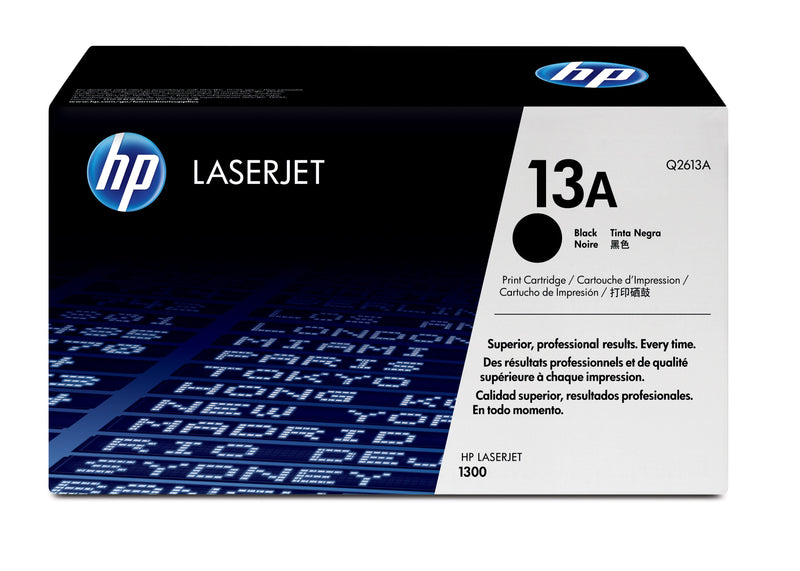 HP 13A Black Original LaserJet Toner Cartridge tonerpatron 1 stk