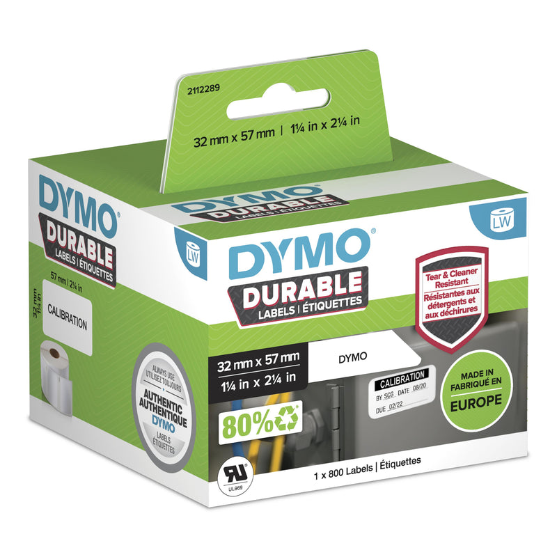 DYMO Durable Selvklæbende printeretiket