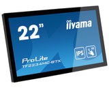 iiyama ProLite TF2234MC-B7X computerskærm 54,6 cm (21.5") 1920 x 1080 pixel Fuld HD LED Berøringsskærm Multibruger Sort