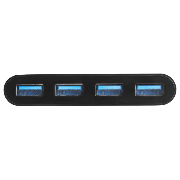StarTech.com HB30C4AB interface hub USB 3.2 Gen 1 (3.1 Gen 1) Type-C 5000 Mbit/s Sort