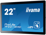 iiyama ProLite TF2215MC-B2 computerskærm 54,6 cm (21.5") 1920 x 1080 pixel Fuld HD LED Berøringsskærm Multibruger Sort