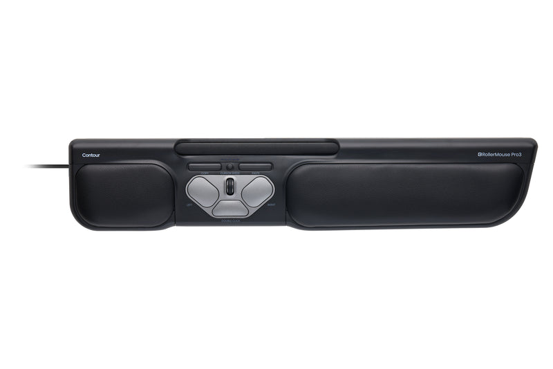 Contour Design RollerMouse Pro3 mus Kontor Ambidextrous USB Type-C Optisk 2400 dpi