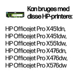HP 970XL High Yield Black Original Ink Cartridge blækpatron 1 stk Højt (XL) udbytte