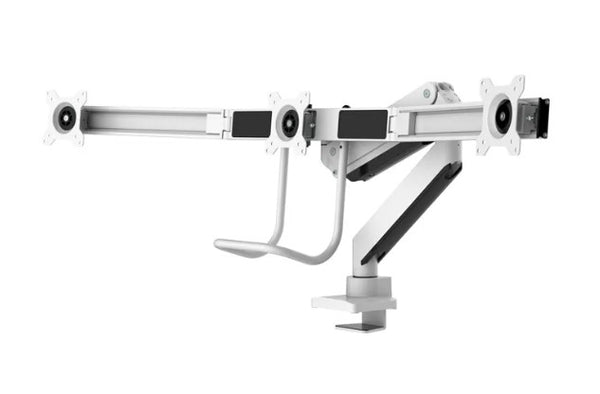 Neomounts NM-D775DX3WHITE skærmbeslag og -stativer 68,6 cm (27") Skrivebord Hvid