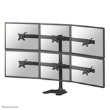 Neomounts FPMA-D700DD6 skærmbeslag og -stativer 68,6 cm (27") Skrivebord Sort