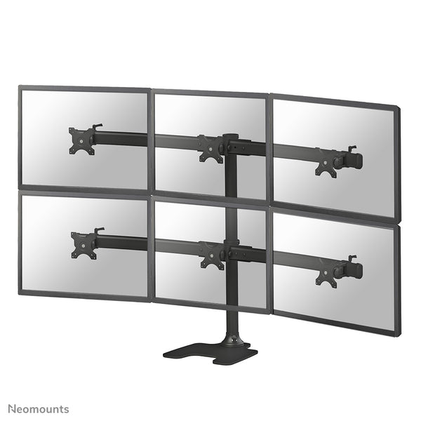 Neomounts FPMA-D700DD6 skærmbeslag og -stativer 68,6 cm (27") Skrivebord Sort