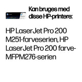HP 131A Cyan Original LaserJet Toner Cartridge tonerpatron 1 stk Blå