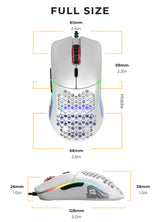 Glorious Gaming Model O mus Spil Højre hånd USB Type-A Optisk 12000 dpi