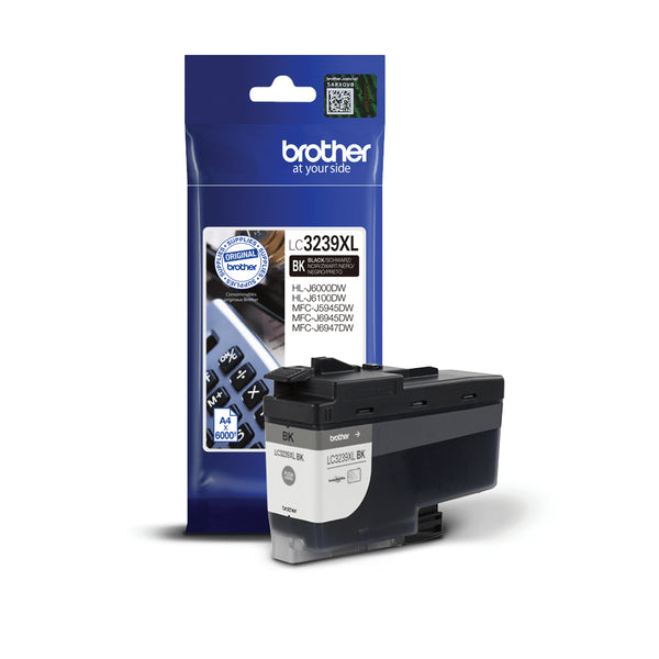 Brother LC-3239XLBK blækpatron 1 stk Original Højt (XL) udbytte Sort