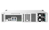 QNAP TS-1232PXU-RP NAS Stativ (2U) Annapurna Labs AL324 4 GB DDR4 0 TB QNAP QTS Sort