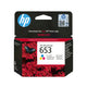 HP 653 Tri-color Original Ink Advantage Cartridge blækpatron 1 stk Standard udbytte Blå, Magenta, Gul