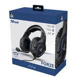 Trust GXT 488 Forze PS4 Headset Ledningsført Spil Sort