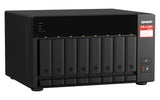 QNAP TS-873A NAS Tower Ryzen Embedded V1500B 8 GB DDR4 0 TB QNAP Turbo System Sort