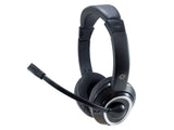 Conceptronic POLONA02BA hovedtelefoner/headset Ledningsført Spil Sort