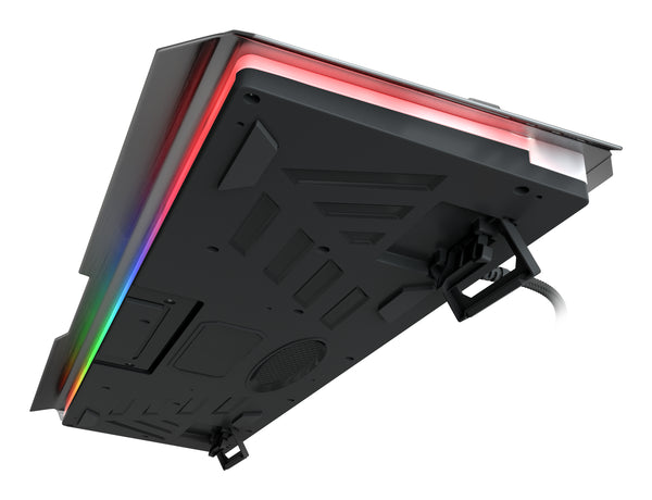 GENESIS Rhod 420 RGB tastatur Spil USB QWERTY US International Sort