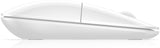 HP Z3700 White Wireless Mouse mus Kontor Ambidextrous RF trådløst Optisk 1200 dpi