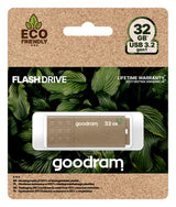 Goodram UME3 Eco Friendly USB-nøgle 32 GB USB Type-A 3.2 Gen 1 (3.1 Gen 1) Brun