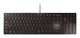 CHERRY KC 6000 Slim tastatur Universel USB QWERTZ Tysk Sort