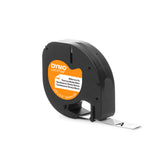 DYMO S0718850 etiketbånd Sort på hvid