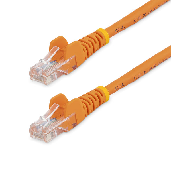 StarTech.com 45PAT3MOR netværkskabel Orange 3 m Cat5e U/UTP (UTP)