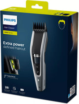 Philips 5000 series HC5630/15 skæg- og hårtrimmer Sort, Sølv 28 Lithium-Ion (Li-Ion)