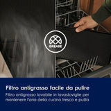 Electrolux LFU216X Indbygget under Rustfrit stål, Sølv 272 m³/t