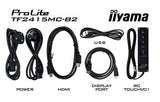iiyama ProLite TF2215MC-B2 computerskærm 54,6 cm (21.5") 1920 x 1080 pixel Fuld HD LED Berøringsskærm Multibruger Sort