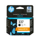 HP 337 Black Original Ink Cartridge blækpatron 1 stk Standard udbytte