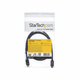 StarTech.com TBLT3MM1M Thunderbolt kabel 1 m 20 Gbit/sek. Sort