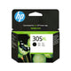 HP 305XL High Yield Black Original Ink Cartridge blækpatron 1 stk Højt (XL) udbytte