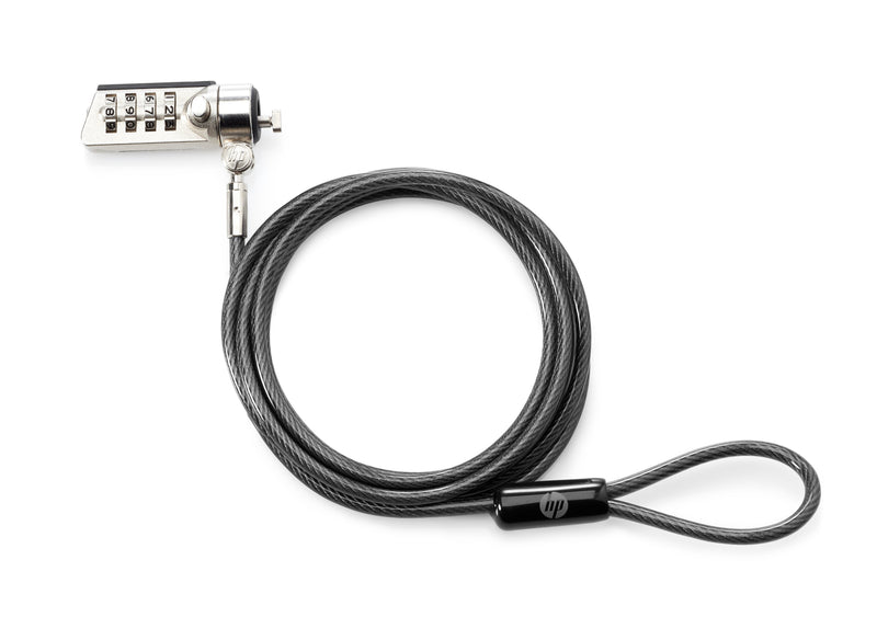 HP Combination Lock kabellås Sort 1,83 m