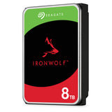 Seagate IronWolf ST8000VN004 harddisk 8 TB 7200 rpm 256 MB 3.5" Serial ATA III